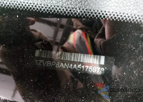 2010 Ford Mustang V6 Premium from USA, damaged, VIN 1ZVBP8AN4A5175978